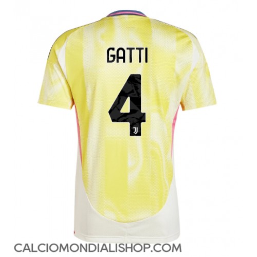 Maglie da calcio Juventus Federico Gatti #4 Seconda Maglia 2024-25 Manica Corta